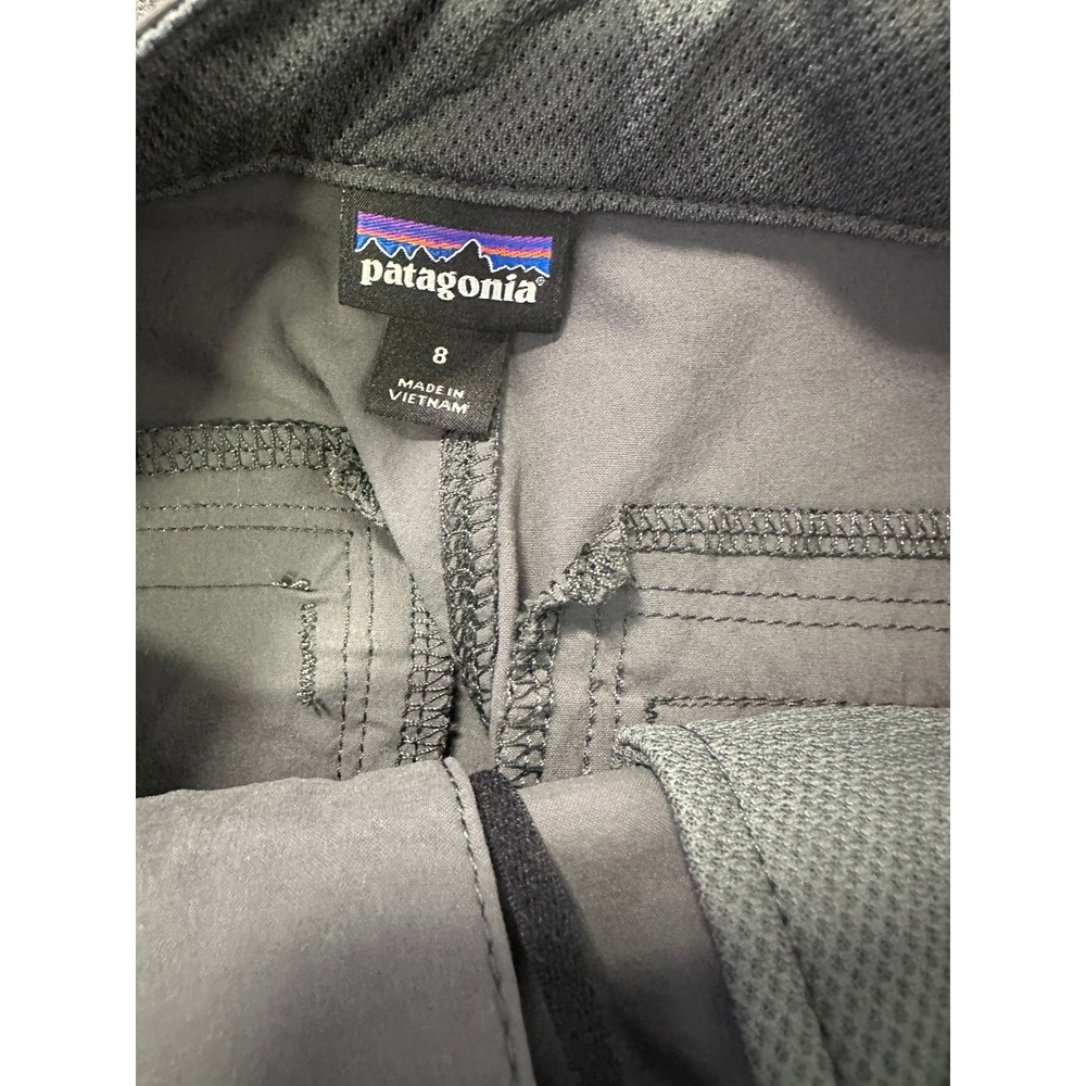 Patagonia Quandary 5" Shorts Women's 8 Forge Gray Nylon Stretch Hiking Outdoor - Picture 11 of 16